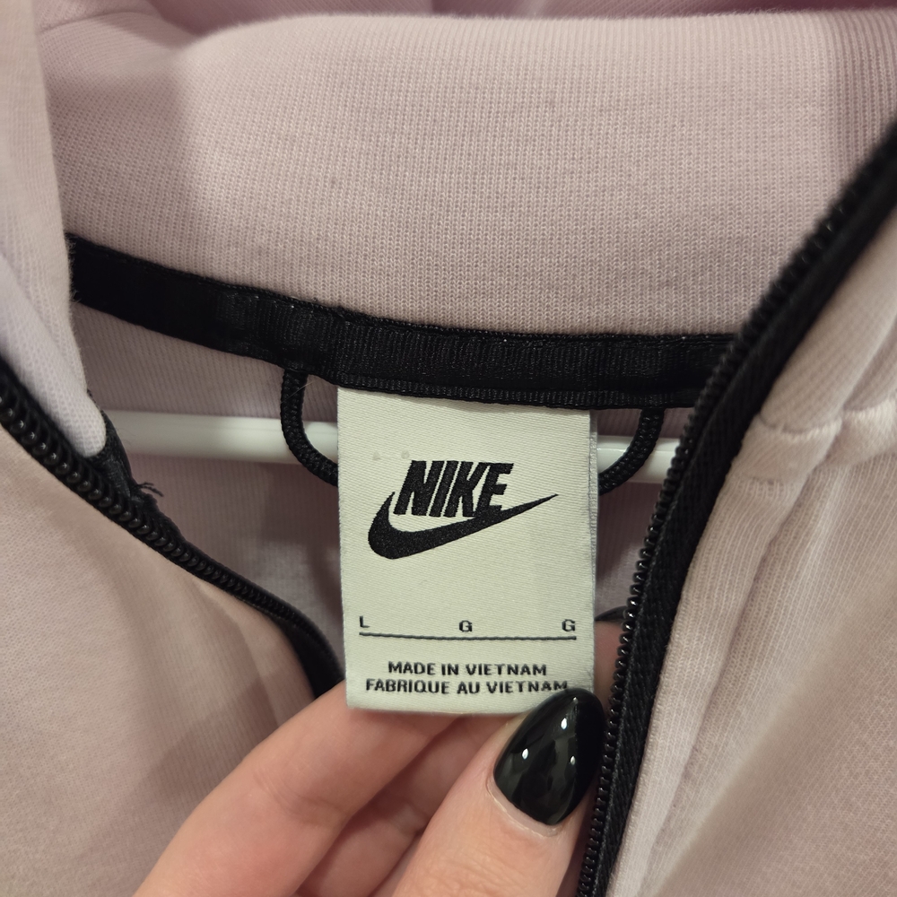 Nike Women's Soft Pink Zip-Up Jacket - Picture 4 of 6